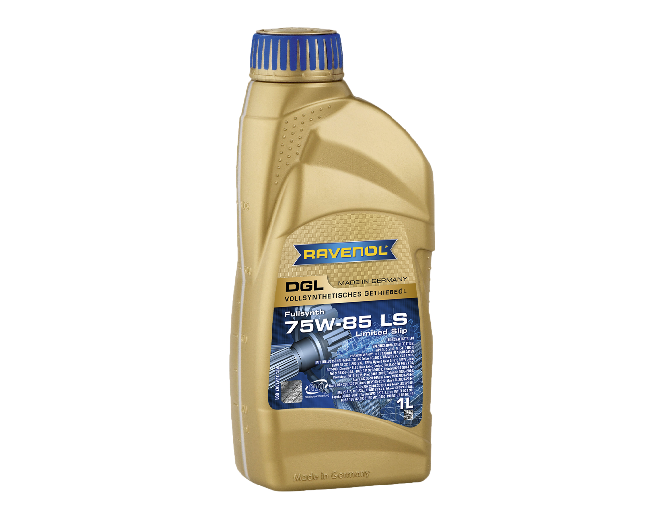 روغن دیفرانسیل راونول مدل RAVENOL DGL 75W-85 LS یک لیتری | مای‌کارلوبس